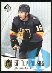 2021-22 SP Authentic Top Rookies #TR-28 Jake Leschyshyn
